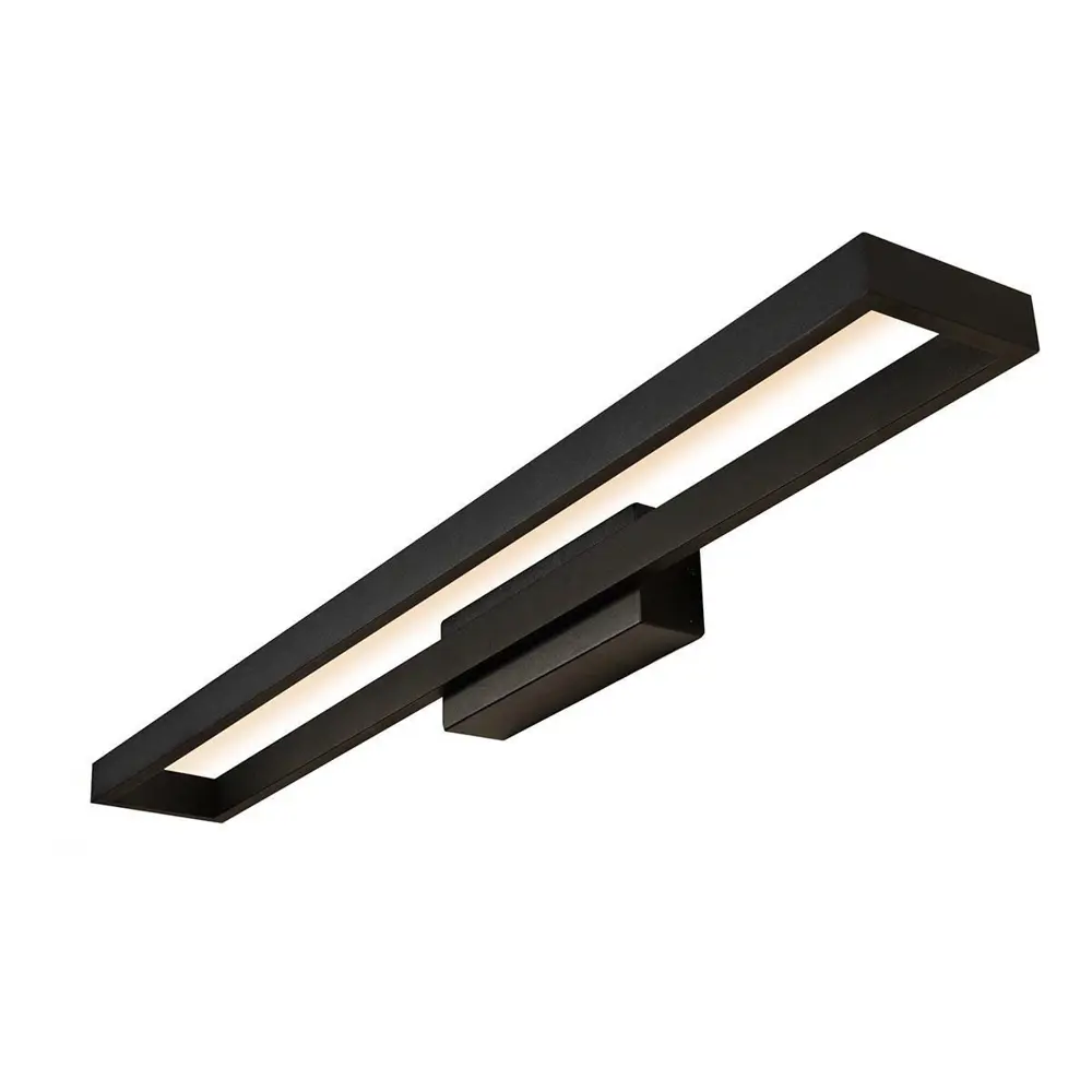 Фото Настенный светильник светодиодный ILEDEX Edge X050320 BK 2 м² цвет черный Фото Настенный светильник светодиодный ILEDEX Edge X050320 BK 2 м² цвет черный
