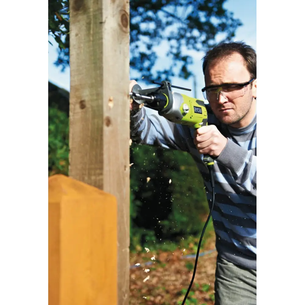 Фото 6 Дрель сетевая ударная Ryobi RPD1010-K, 1010 Вт Фото 6 Дрель сетевая ударная Ryobi RPD1010-K, 1010 Вт