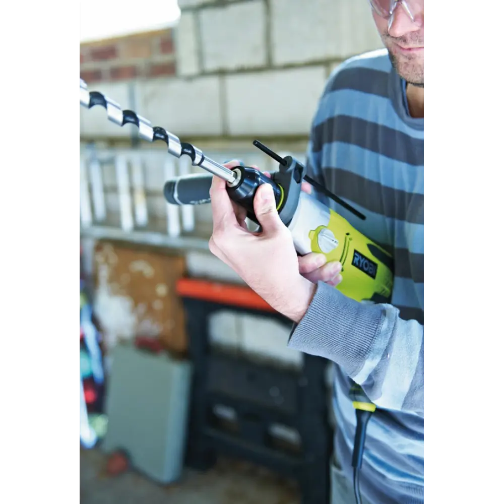 Фото 4 Дрель сетевая ударная Ryobi RPD1010-K, 1010 Вт Фото 4 Дрель сетевая ударная Ryobi RPD1010-K, 1010 Вт
