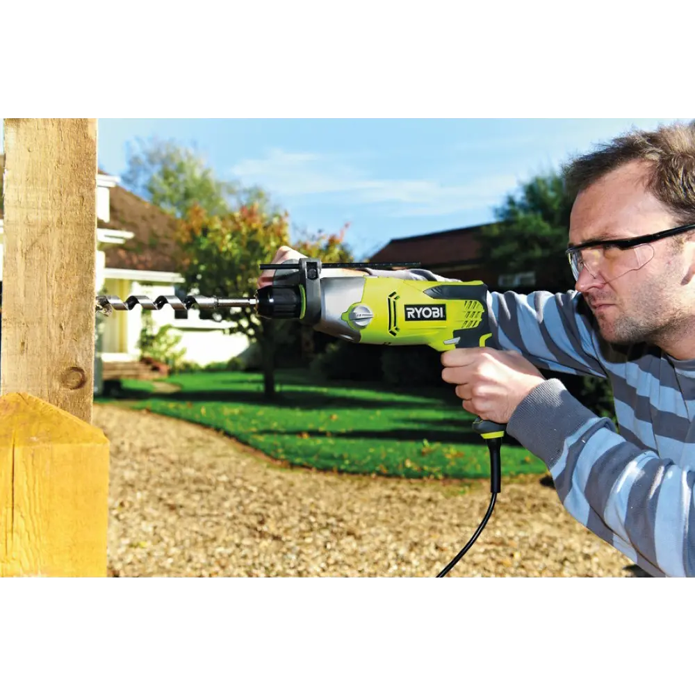 Фото 8 Дрель сетевая ударная Ryobi RPD1010-K, 1010 Вт Фото 8 Дрель сетевая ударная Ryobi RPD1010-K, 1010 Вт