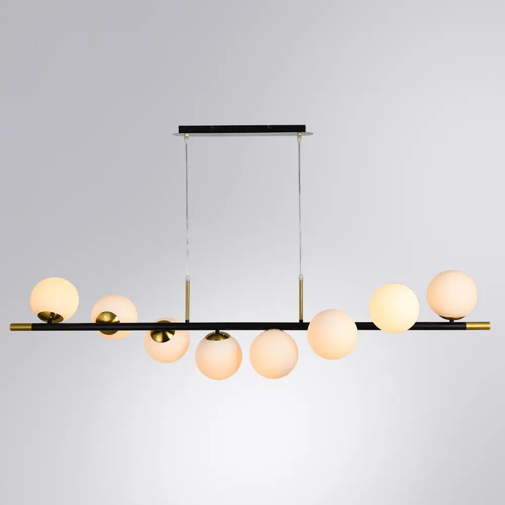 Фото 2 Люстра подвесная Arte Lamp Alcor Ar_a2224sp-8bk 8 ламп 5 м² цвет черный Фото 2 Люстра подвесная Arte Lamp Alcor Ar_a2224sp-8bk 8 ламп 5 м² цвет черный