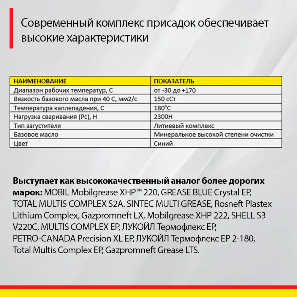 Фото 8 Смазка Ладога Синий топаз EP-2 профессиональная 400 г Фото 8 Смазка Ладога Синий топаз EP-2 профессиональная 400 г