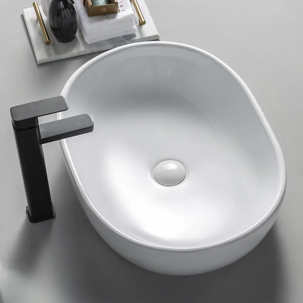 Фото 4 Раковина Soul of calypso cs11105 CS11105 59см цвет белый Фото 4 Раковина Soul of calypso cs11105 CS11105 59см цвет белый