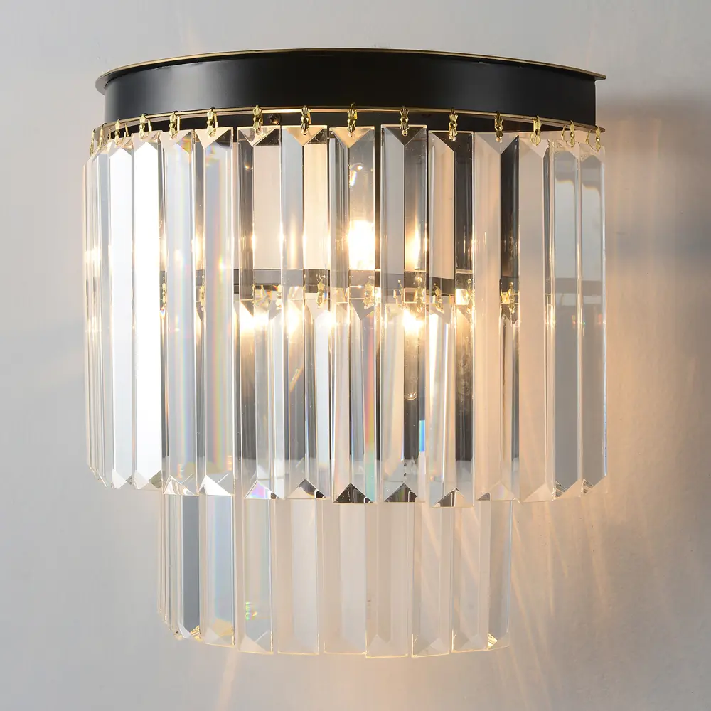 Фото 3 Настенный светильник Crystal Lux Maxime ap2 black 2412_403 цвет черный Фото 3 Настенный светильник Crystal Lux Maxime ap2 black 2412_403 цвет черный