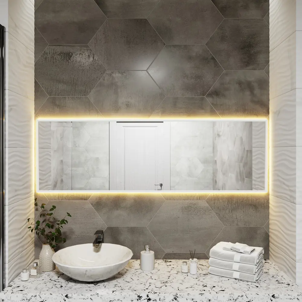 Фото 2 Зеркало со встроенной подсветкой One mirror 14050бст 50x140 см Фото 2 Зеркало со встроенной подсветкой One mirror 14050бст 50x140 см