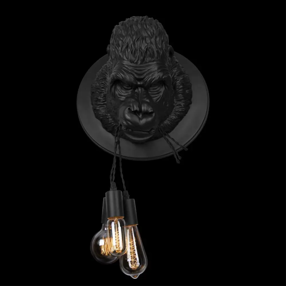 Фото 3 Настенный светильник Loft it Gorilla 10178 black цвет черный Фото 3 Настенный светильник Loft it Gorilla 10178 black цвет черный