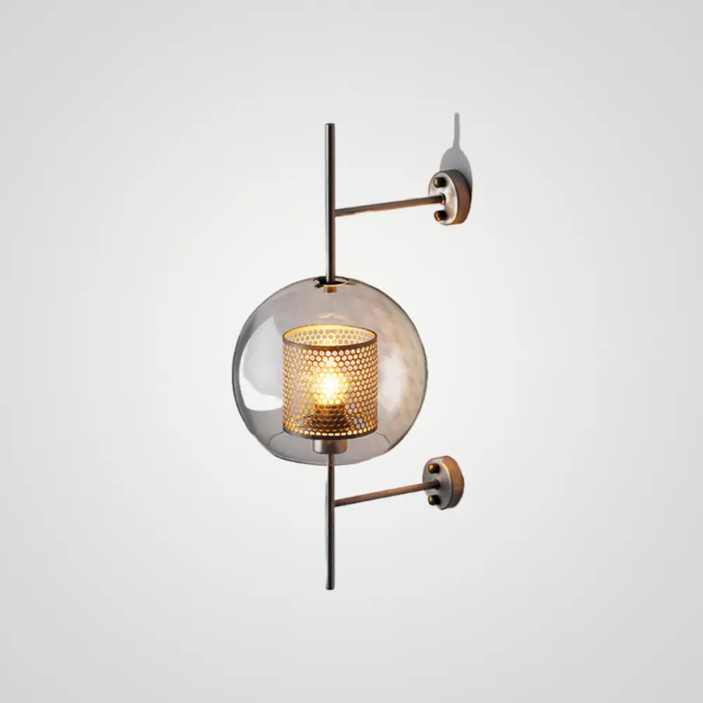 Фото Настенный светильник Imperiumloft Catch wall ball d55 steel 189444-26 цвет коричневый Фото Настенный светильник Imperiumloft Catch wall ball d55 steel 189444-26 цвет коричневый