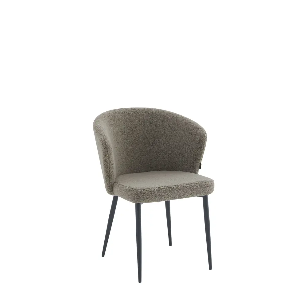 Фото Стул Hesby Hsbi_dc148_brown 48x80x60 см текстиль цвет коричневый