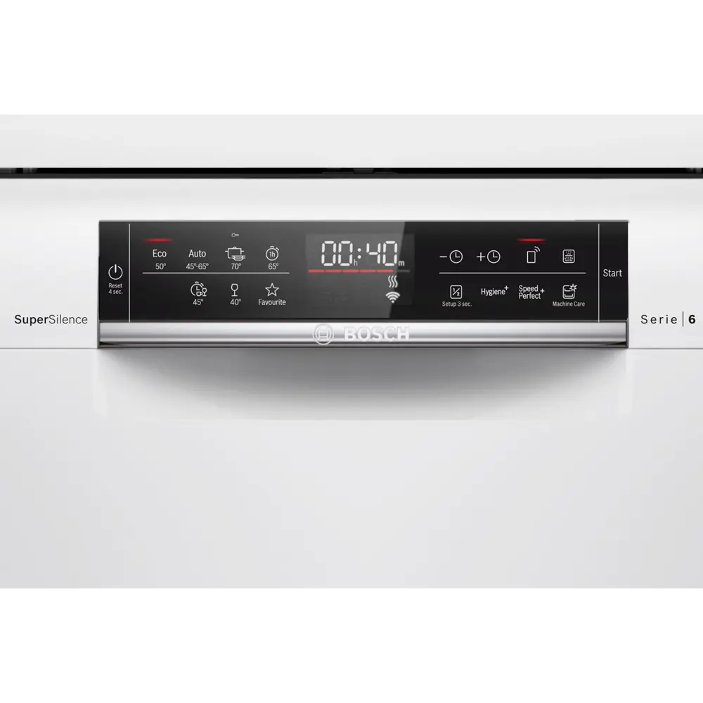 Фото 2 Отдельностоящая посудомоечная машина Bosch SMS6ZCW37Q 60 см 7 программ цвет белый Фото 2 Отдельностоящая посудомоечная машина Bosch SMS6ZCW37Q 60 см 7 программ цвет белый