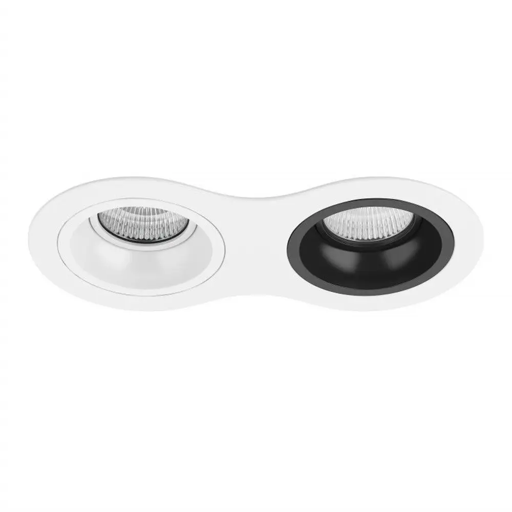 Фото Светильник точечный встраиваемый Lightstar Domino D6260607 под отверстие 90 мм GU5.3 цвет белый Фото Светильник точечный встраиваемый Lightstar Domino D6260607 под отверстие 90 мм GU5.3 цвет белый