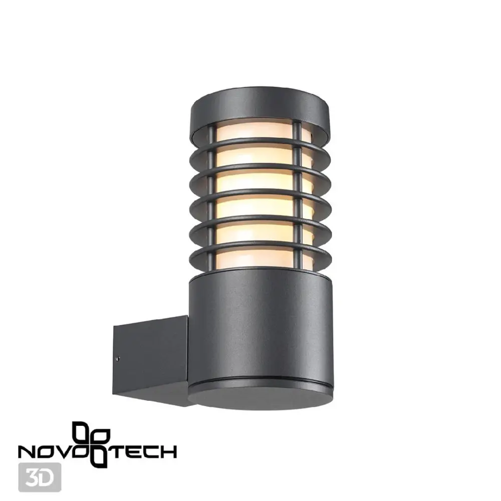 Фото 3 Светильник настенный уличный Novotech 370949 15 Вт IP54 цвет серый Фото 3 Светильник настенный уличный Novotech 370949 15 Вт IP54 цвет серый