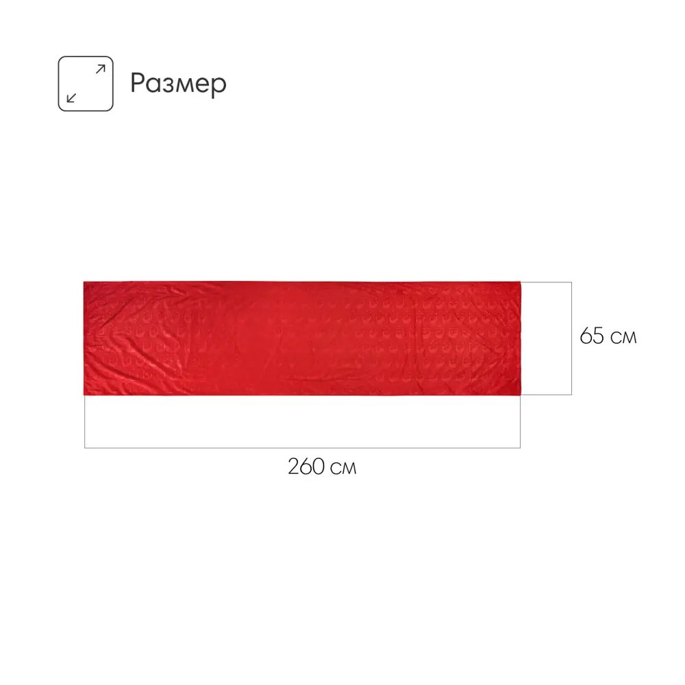 Фото 3 Покрывало Moroshka Iris 947-203-03, 65x260 см