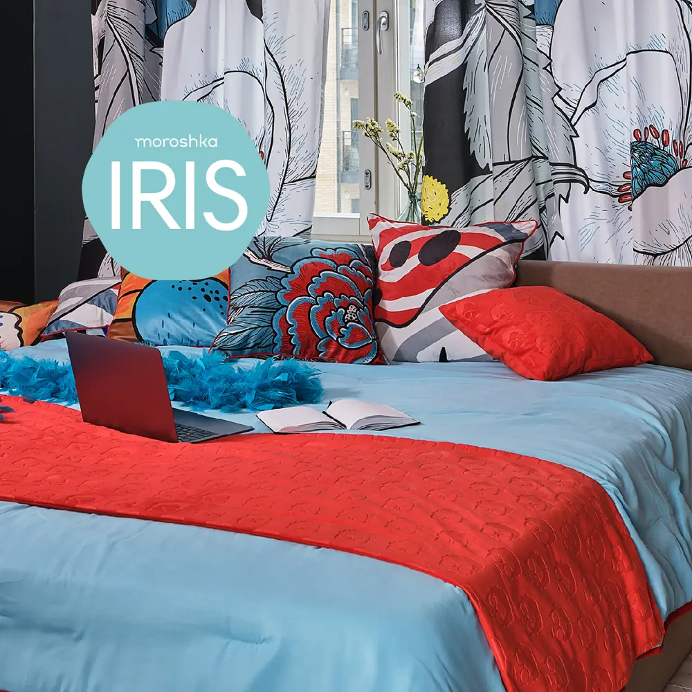 Фото Покрывало Moroshka Iris 947-203-03, 65x260 см