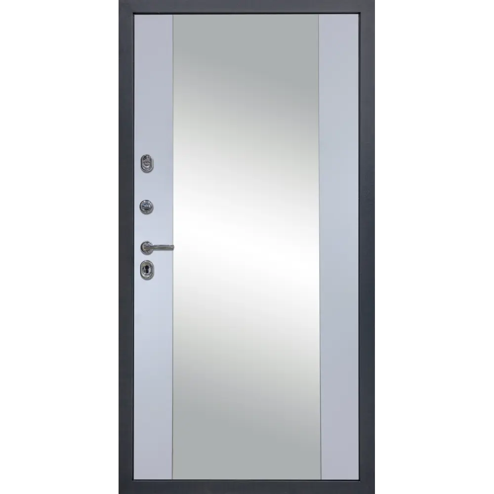 Фото 3 Входная дверь Diva STR МХ-30 205x96см левый цвет Д15 силк маус/серый софт с зеркалом Фото 3 Входная дверь Diva STR МХ-30 205x96см левый цвет Д15 силк маус/серый софт с зеркалом