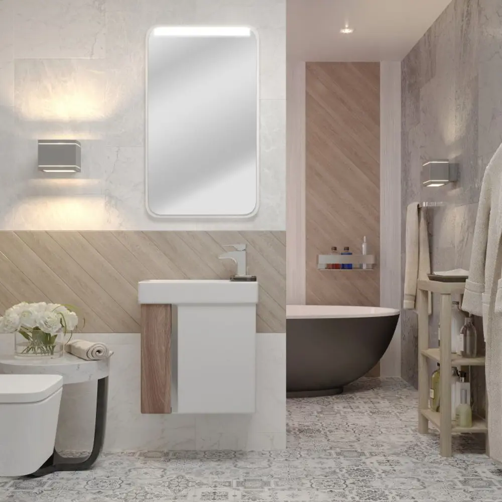 Фото 3 Зеркало для ванной Акватон 1A221902VT010 46x82см