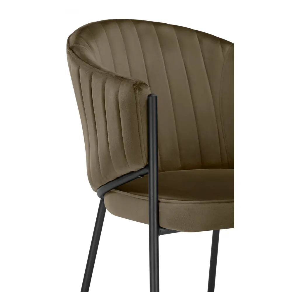 Фото 6 Стул Woodville 15704 48x82x62 см велюр цвет бежевый Фото 6 Стул Woodville 15704 48x82x62 см велюр цвет бежевый