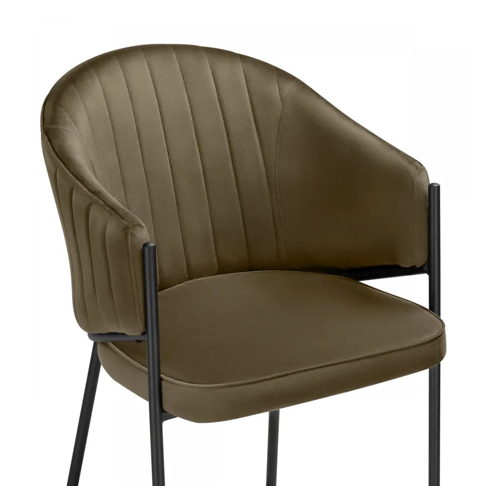 Фото 5 Стул Woodville 15704 48x82x62 см велюр цвет бежевый Фото 5 Стул Woodville 15704 48x82x62 см велюр цвет бежевый