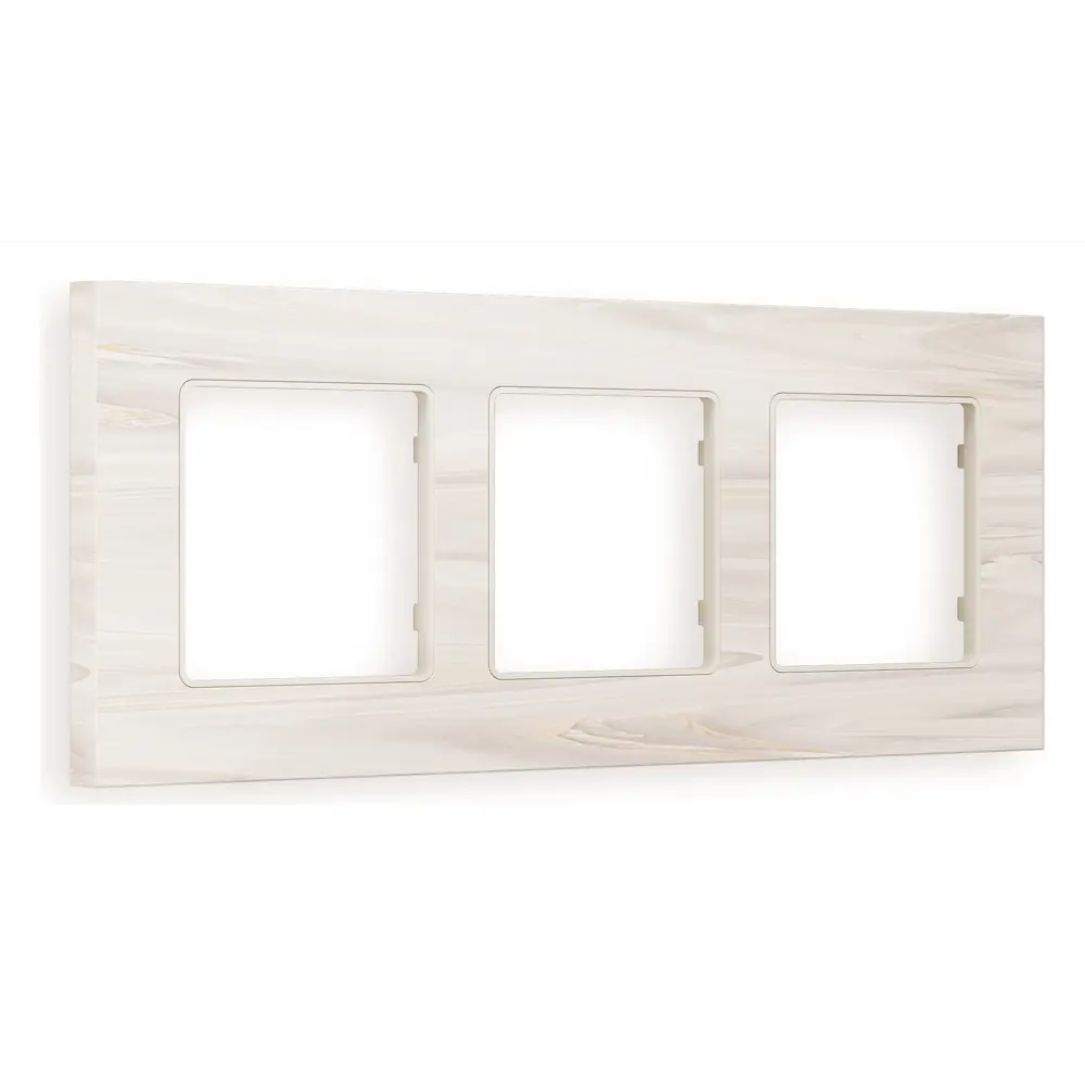 Фото Рамка для розеток и выключателей Ambrella volt Alfa Grand AF930303 3 поста цвет бежевый мрамор Фото Рамка для розеток и выключателей Ambrella volt Alfa Grand AF930303 3 поста цвет бежевый мрамор