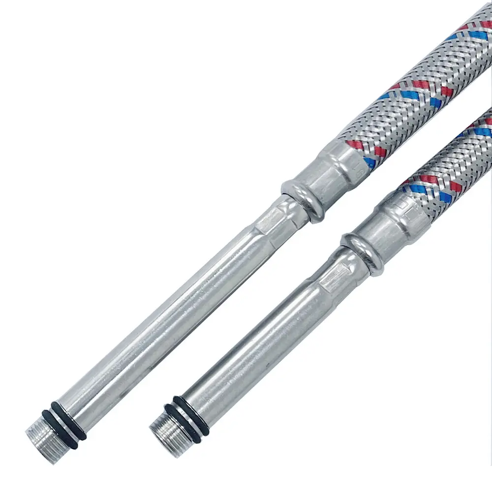 Фото Гибкая подводка для воды Стм CWFHL150 1/2" 150 см наружная-внутренняя резьба Фото Гибкая подводка для воды Стм CWFHL150 1/2" 150 см наружная-внутренняя резьба