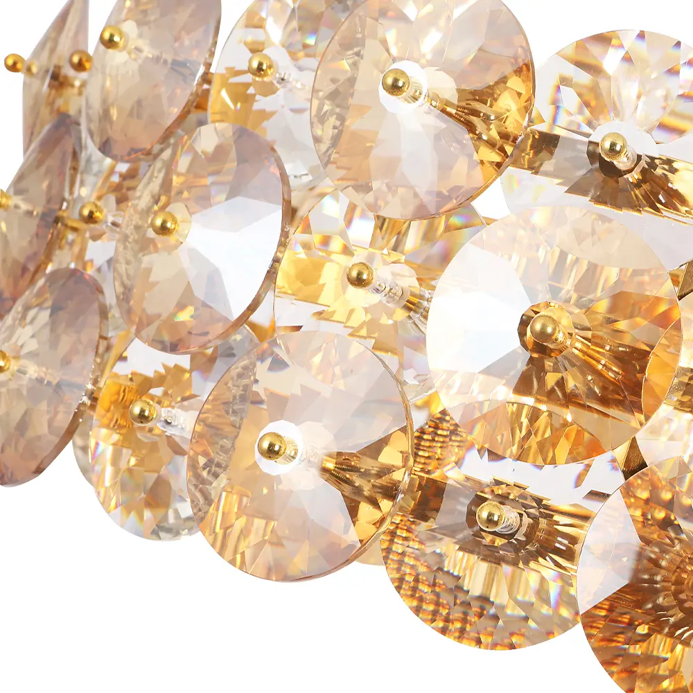 Фото 6 Люстра подвесная Crystal Lux Crystal sp12 gold 12 ламп 28 м² цвет золото Фото 6 Люстра подвесная Crystal Lux Crystal sp12 gold 12 ламп 28 м² цвет золото