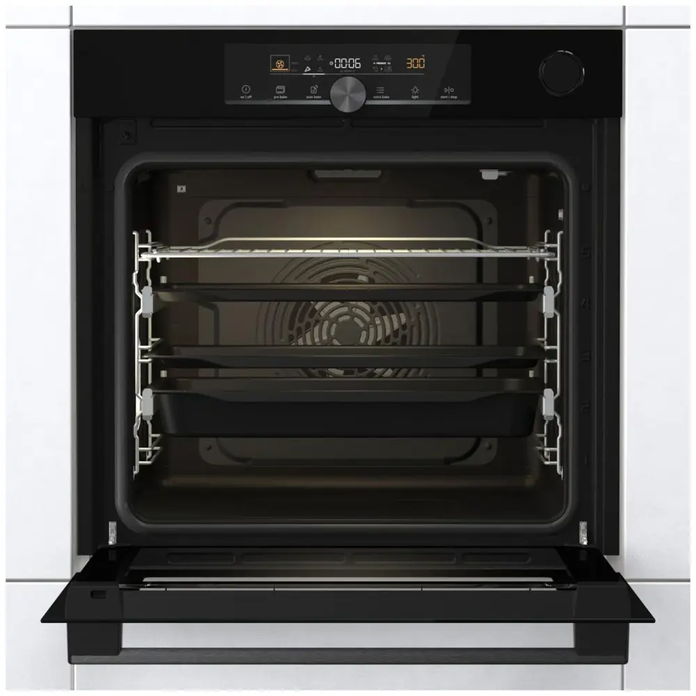 Фото 4 Встраиваемый духовой шкаф Gorenje BSA6747A04BG 59.5х59.5х56.4 см цвет черный Фото 4 Встраиваемый духовой шкаф Gorenje BSA6747A04BG 59.5х59.5х56.4 см цвет черный