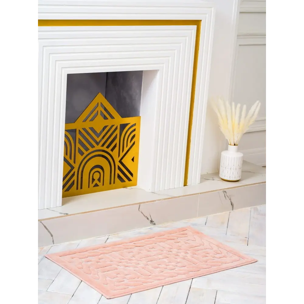 Фото 2 Коврик для ванной комнаты Arya Home Collection 8680943041166 100x60см цвет розовый Фото 2 Коврик для ванной комнаты Arya Home Collection 8680943041166 100x60см цвет розовый