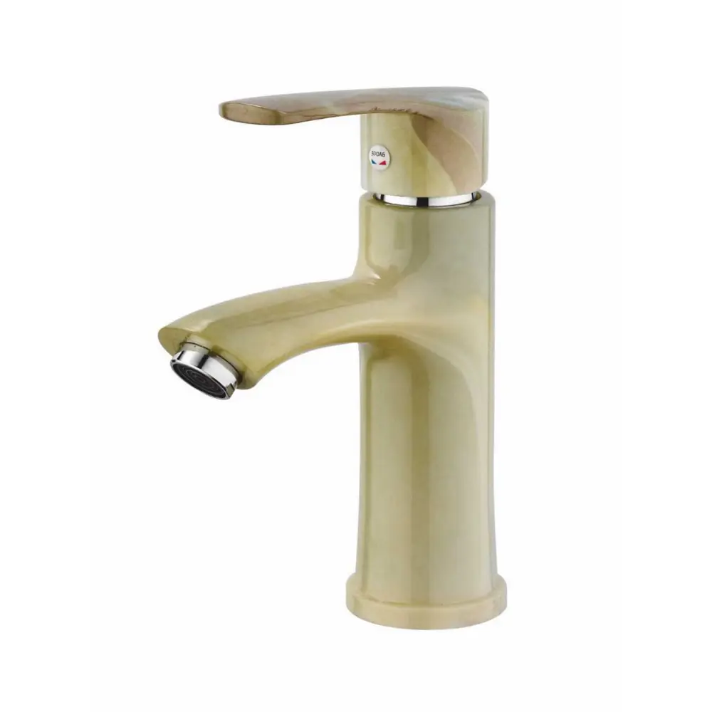 Фото Смеситель для раковины Fashun PL1003-22 однорычажный цвет светло-коричневый