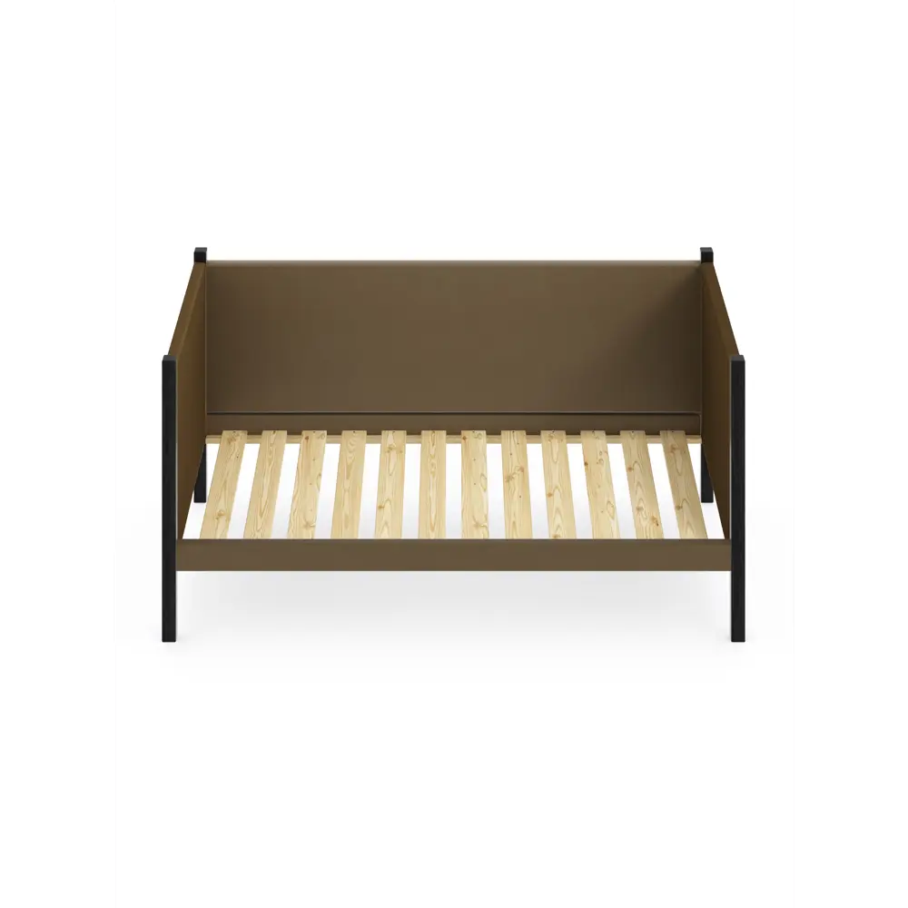 Фото 3 Кровать Solarius Тахта реечное основание kor100-190ser 110 x 101 x 200 см дерево цвет коричневый, антрацит