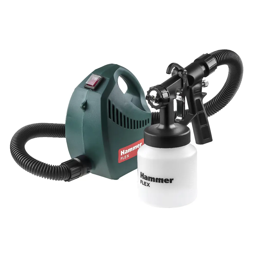 Фото Краскопульт Hammer PRZ500B, 500В, 800 мл бак, вязкость до 60 DIN Фото Краскопульт Hammer PRZ500B, 500В, 800 мл бак, вязкость до 60 DIN