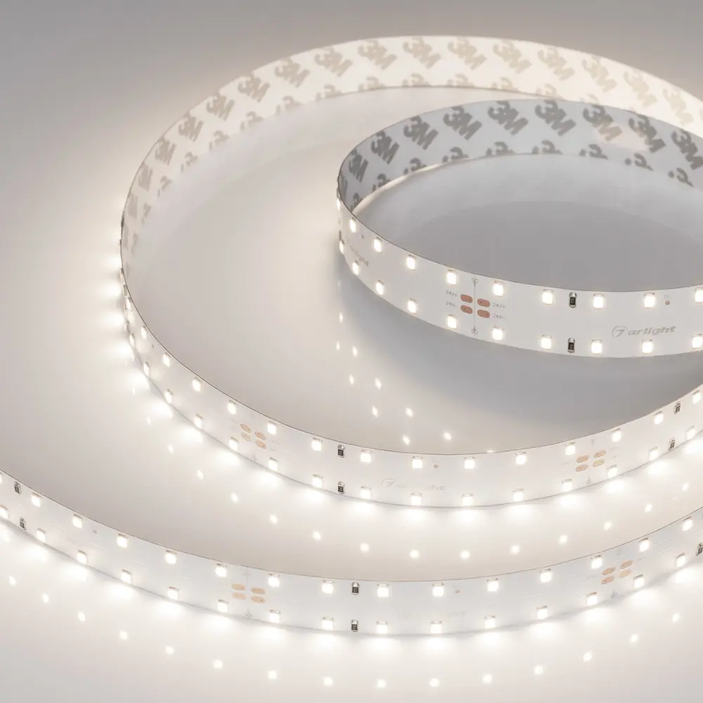 Фото 2 Светодиодная лента Arlight 028003 SMD 2835 140 диод/19.20 Вт/м 24 В IP20 47.12 м нейтральный белый свет Фото 2 Светодиодная лента Arlight 028003 SMD 2835 140 диод/19.20 Вт/м 24 В IP20 47.12 м нейтральный белый свет