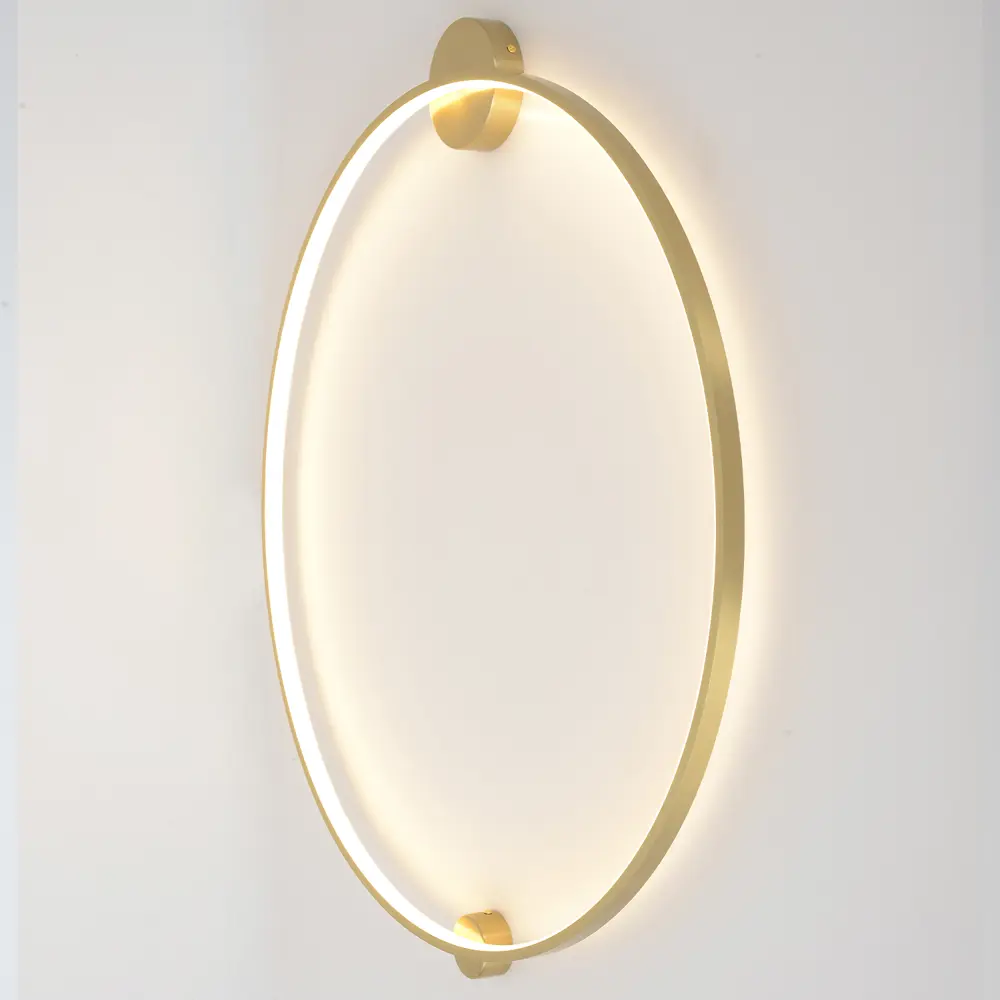 Фото 5 Настенный светильник светодиодный Crystal Lux Real ap35w brass с пультом теплый белый (желтый) свет цвет белый/латунь Фото 5 Настенный светильник светодиодный Crystal Lux Real ap35w brass с пультом теплый белый (желтый) свет цвет белый/латунь