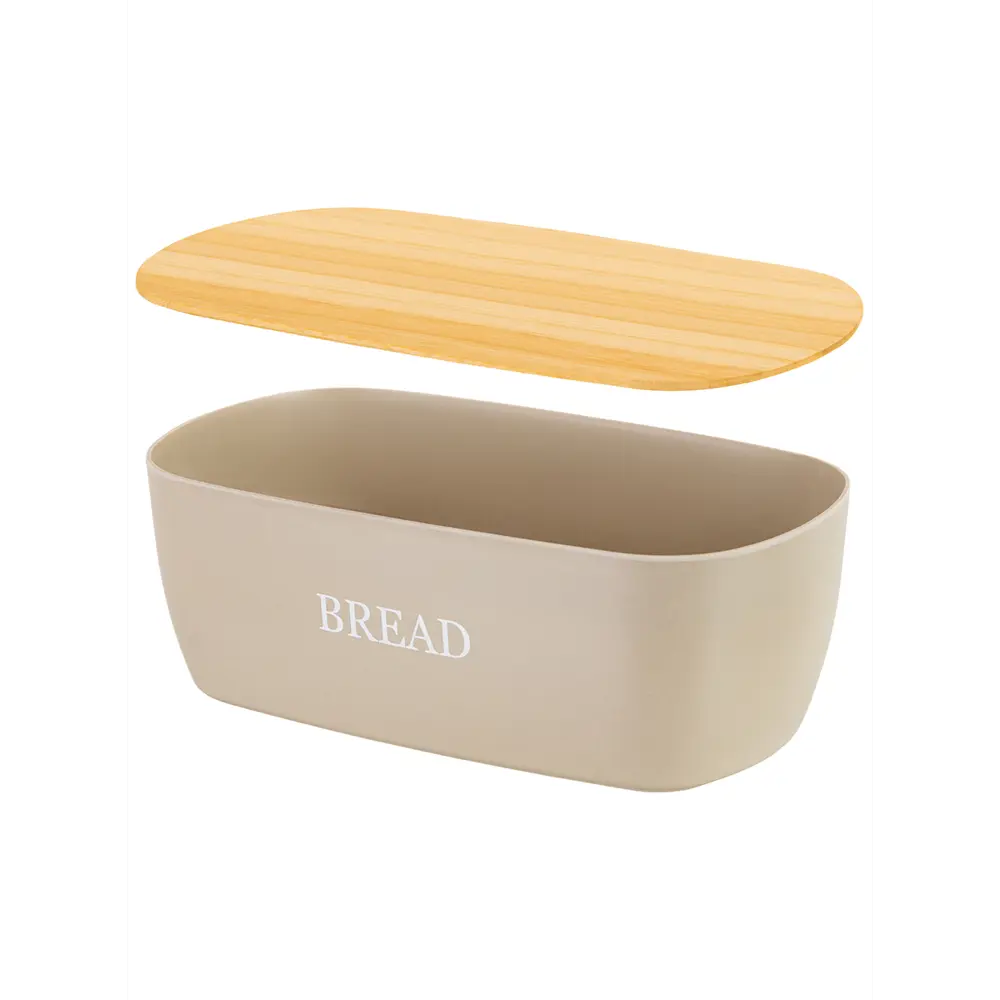 Фото 7 Хлебница 36x20.5x13 см BREAD с бамбуковой крышкой