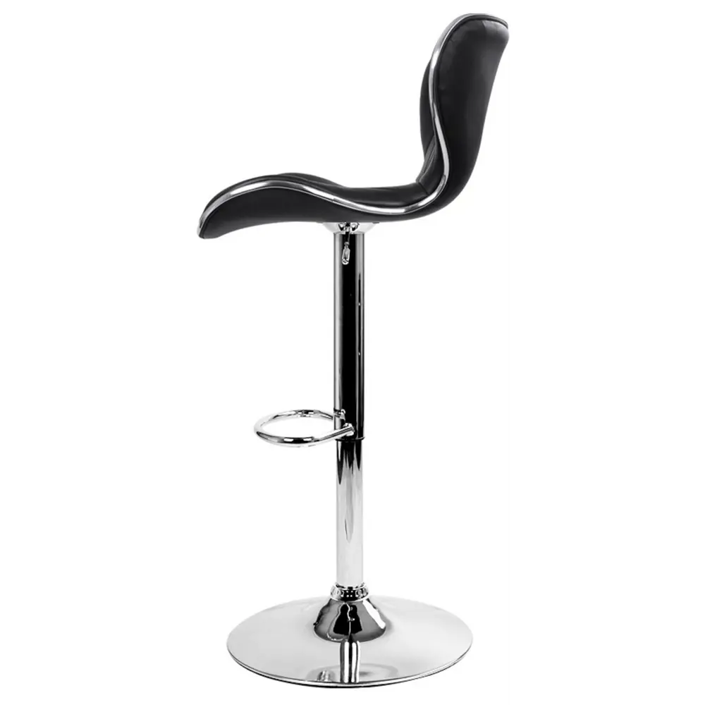 Фото 3 Стул барный Hesby Serenity Echo 49x112 см цвет черный/хром Фото 3 Стул барный Hesby Serenity Echo 49x112 см цвет черный/хром
