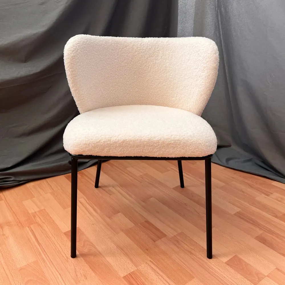 Фото Стул Hesby Hsbi_dc-24121_beige 49x72x50 см текстиль цвет бежевый