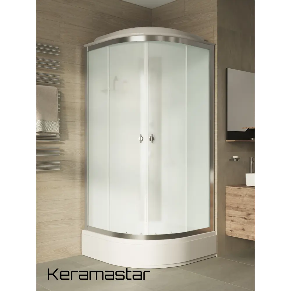 Фото 6 Душевая кабина Keramastar Astra KR098061 с высоким поддоном 90x90x215 Фото 6 Душевая кабина Keramastar Astra KR098061 с высоким поддоном 90x90x215