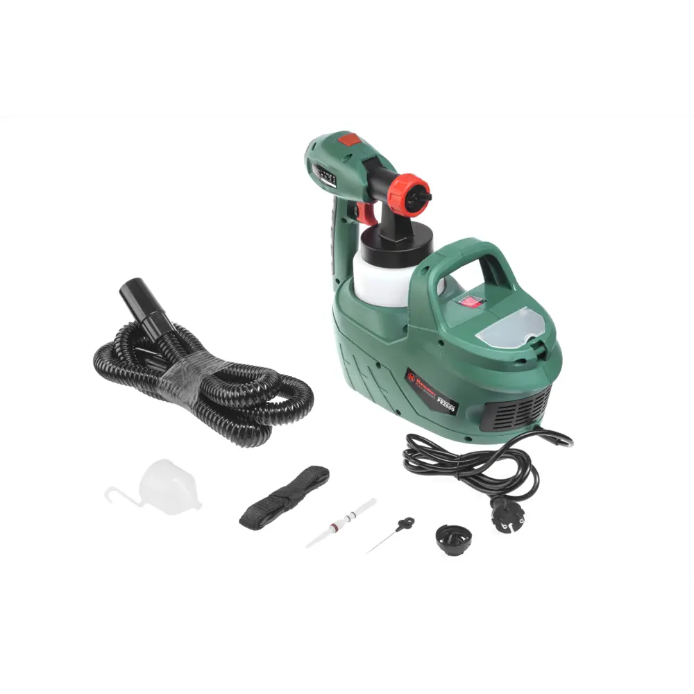 Фото 2 Краскопульт Hammer flex PRZ600, 650 Вт, 800 мл бак, вязкость до 100 DIN Фото 2 Краскопульт Hammer flex PRZ600, 650 Вт, 800 мл бак, вязкость до 100 DIN