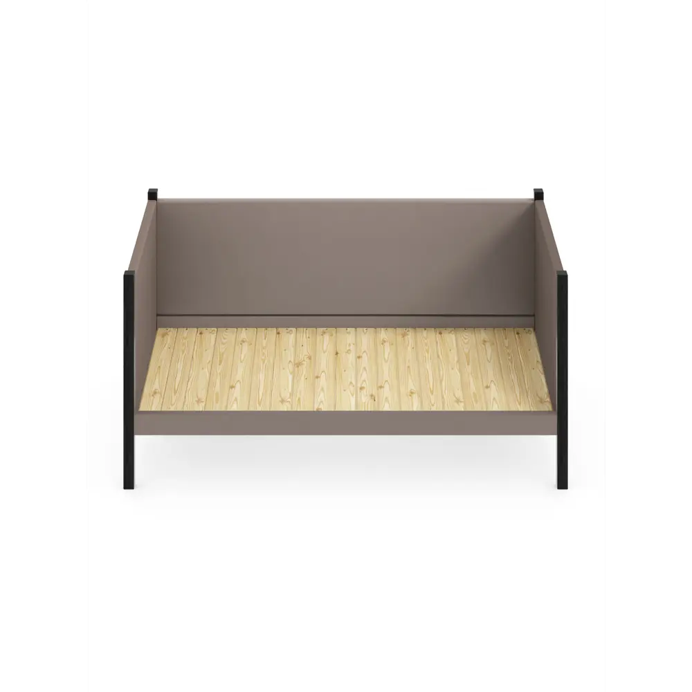 Фото 2 Кровать Solarius Тахта сплошное основание 90 x 101 x 180 см дерево цвет мокко мусс;антрацит Фото 2 Кровать Solarius Тахта сплошное основание 90 x 101 x 180 см дерево цвет мокко мусс;антрацит