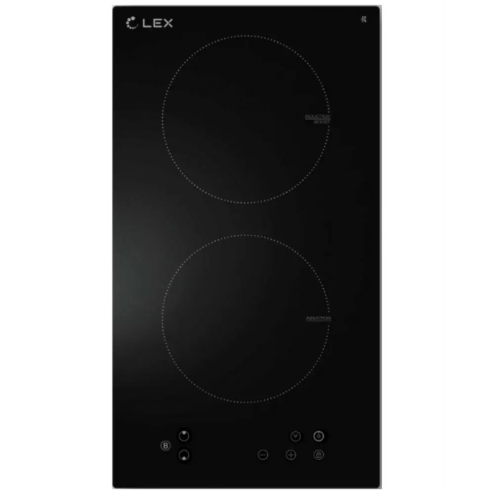 Фото Электрическая варочная панель Lex Evi 320 Black 28.80 см 2 конфорки цвет черный Фото Электрическая варочная панель Lex Evi 320 Black 28.80 см 2 конфорки цвет черный