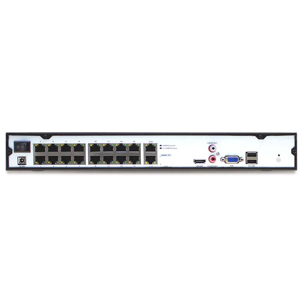 Фото 2 Видеорегистратор цифровой Ps-Link 3116XP на 16 каналов с poe и поддержкой 8 Мп камер