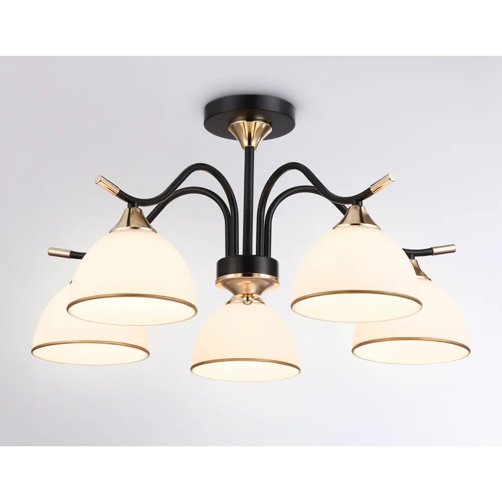 Фото 6 Люстра на штанге светодиодная Ambrella light Tr3162 12 м² нейтральный белый свет цвет черный Фото 6 Люстра на штанге светодиодная Ambrella light Tr3162 12 м² нейтральный белый свет цвет черный