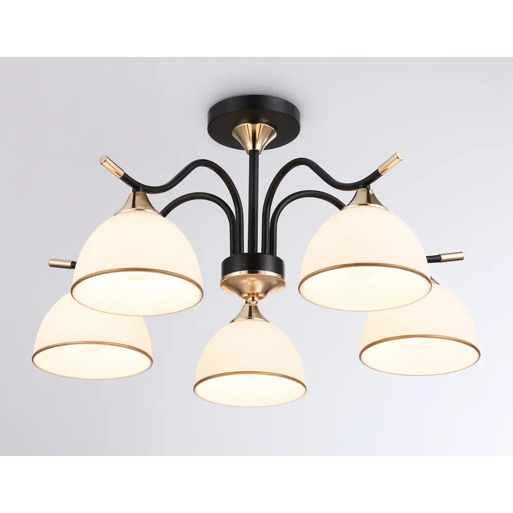 Фото 7 Люстра на штанге светодиодная Ambrella light Tr3162 12 м² нейтральный белый свет цвет черный Фото 7 Люстра на штанге светодиодная Ambrella light Tr3162 12 м² нейтральный белый свет цвет черный