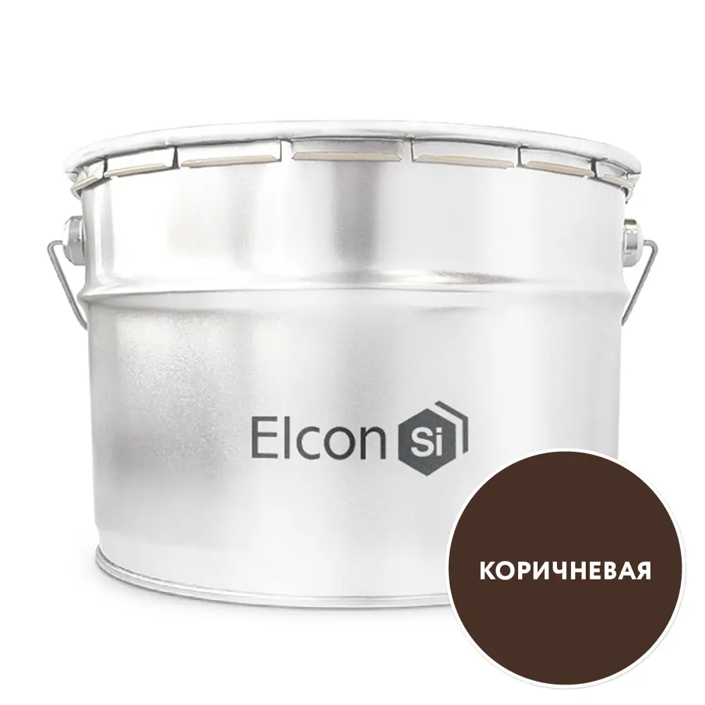 Фото Грунт-эмаль 3 в 1 ELCON 00-00462653 цвет коричневый 10 л Фото Грунт-эмаль 3 в 1 ELCON 00-00462653 цвет коричневый 10 л