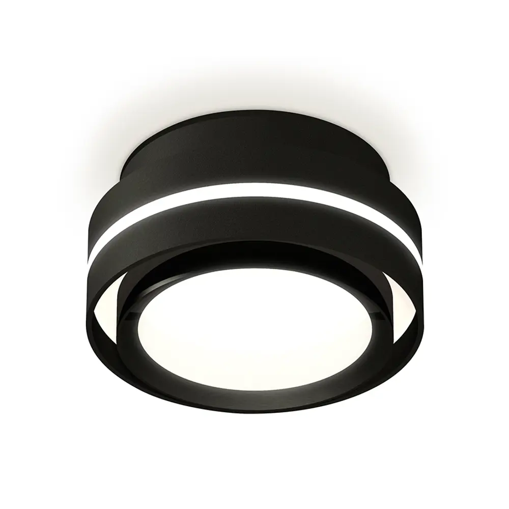 Фото Светильник точечный накладной Ambrella light Xs8414001 2 м² цвет черный Фото Светильник точечный накладной Ambrella light Xs8414001 2 м² цвет черный