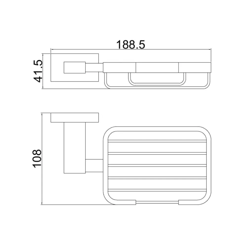 Фото 2 Мыльница Belz B90402-1 металл цвет серый серебристый Фото 2 Мыльница Belz B90402-1 металл цвет серый серебристый