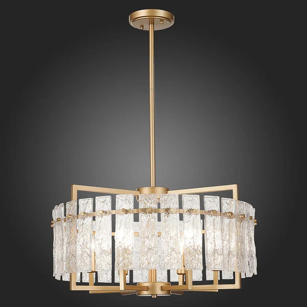 Фото 2 Светильник подвесной St luce Sl1632.203.06 6 ламп 18 м² цвет шампань