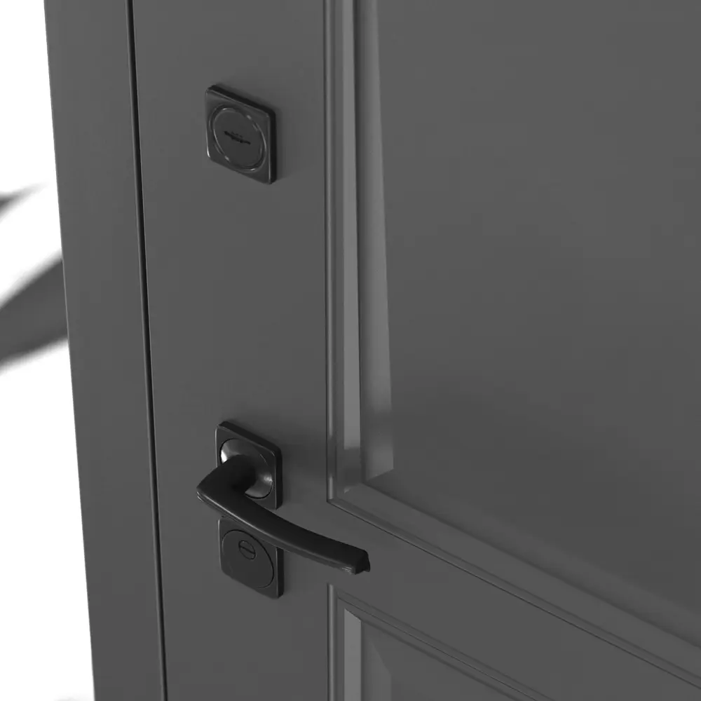 Фото 2 Входная дверь Labirintdoors Орлеан П29 правый 205x96см цвет муар серый 7024 матовый/белый софт рельеф Фото 2 Входная дверь Labirintdoors Орлеан П29 правый 205x96см цвет муар серый 7024 матовый/белый софт рельеф