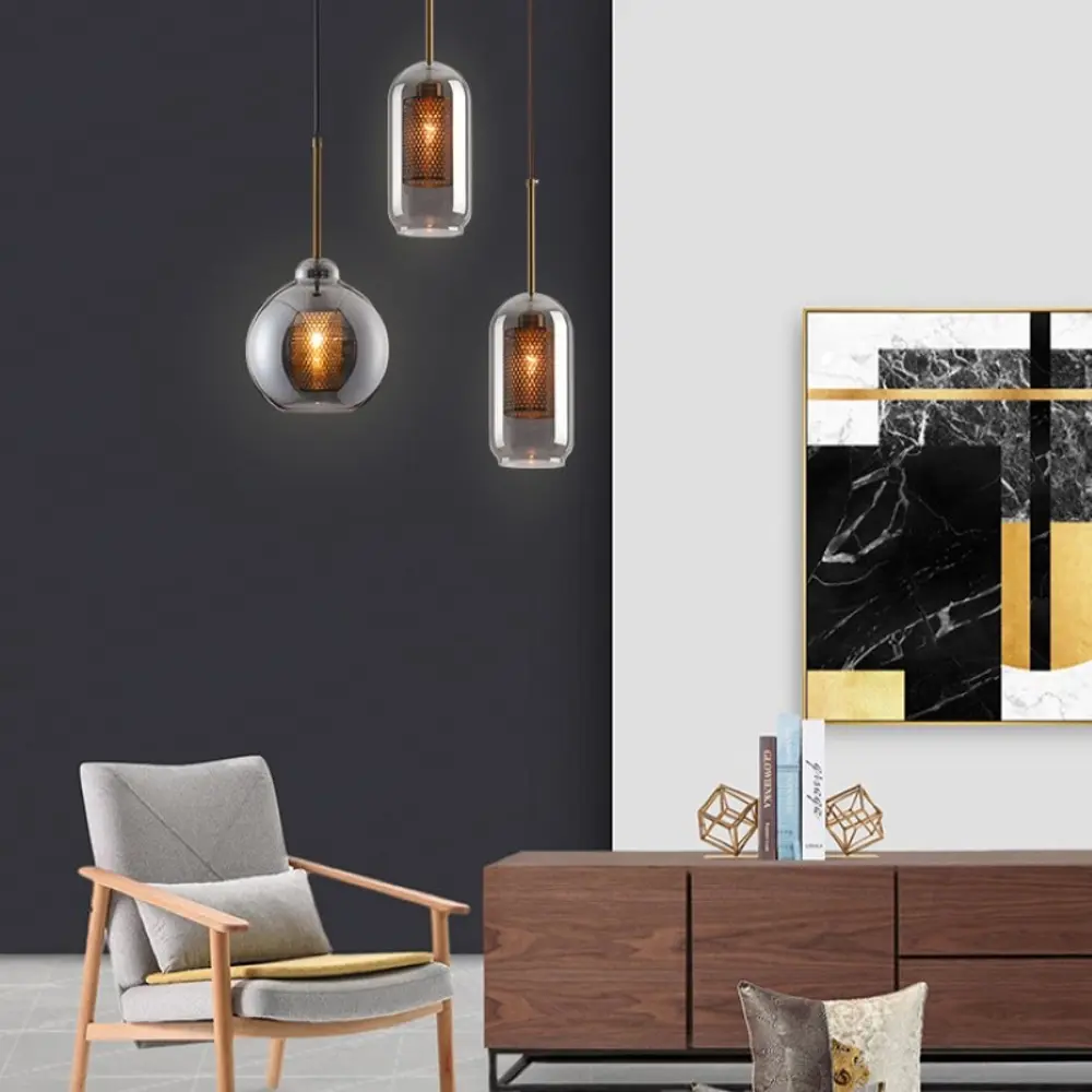 Фото 4 Светильник подвесной Imperiumloft Catch smoky d25 186741-23 1 лампа 3 м² цвет бронза Фото 4 Светильник подвесной Imperiumloft Catch smoky d25 186741-23 1 лампа 3 м² цвет бронза