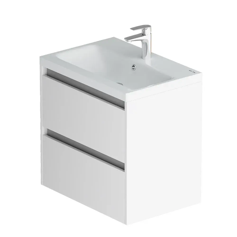 Фото Тумба под раковину подвесная Am.pm M91FHX0602WC060WG-P22 60см цвет белый Фото Тумба под раковину подвесная Am.pm M91FHX0602WC060WG-P22 60см цвет белый