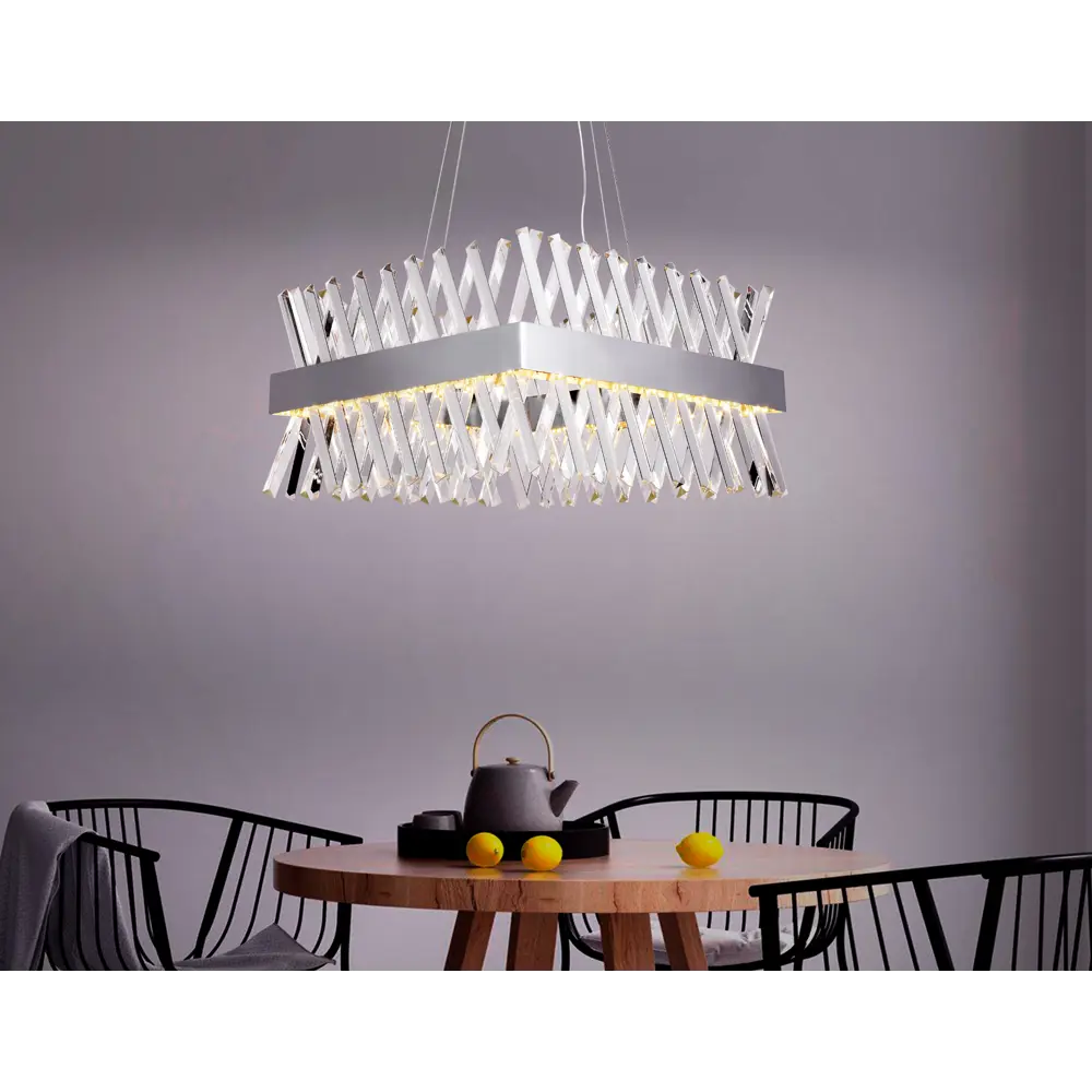 Фото 7 Светильник подвесной светодиодный Ambrella Light Traditional Ambr_tr5315 12 м² нейтральный белый свет цвет хром Фото 7 Светильник подвесной светодиодный Ambrella Light Traditional Ambr_tr5315 12 м² нейтральный белый свет цвет хром