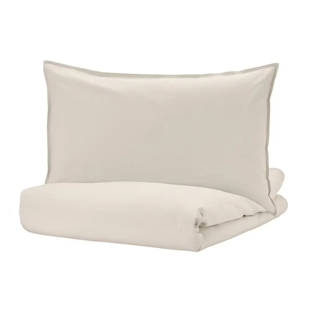 Фото Комплект постельного белья Vigrana Энлилия бязь 2-спальный наволочки 50 x 70- 2 шт цвет светло-бежевый